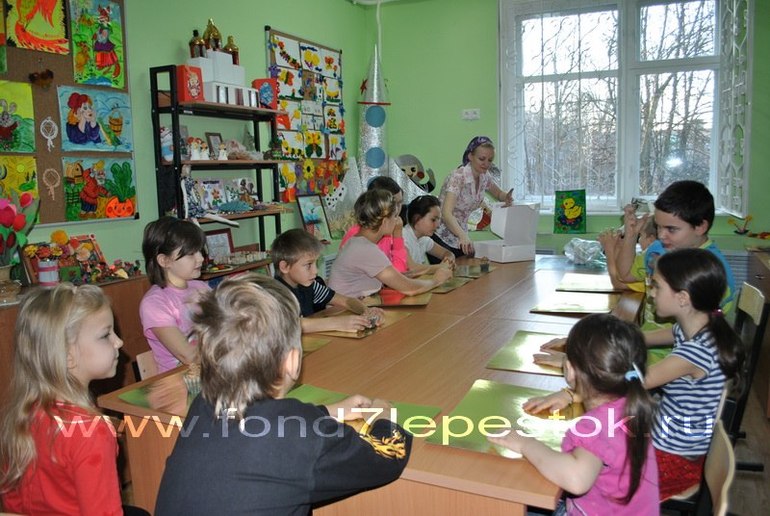 Благотвортиельный мастер-класс для детей центра реабилитации "Горизонт"