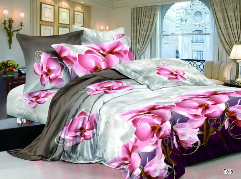 Постельное белье 3D поплин по низким ценам!!!