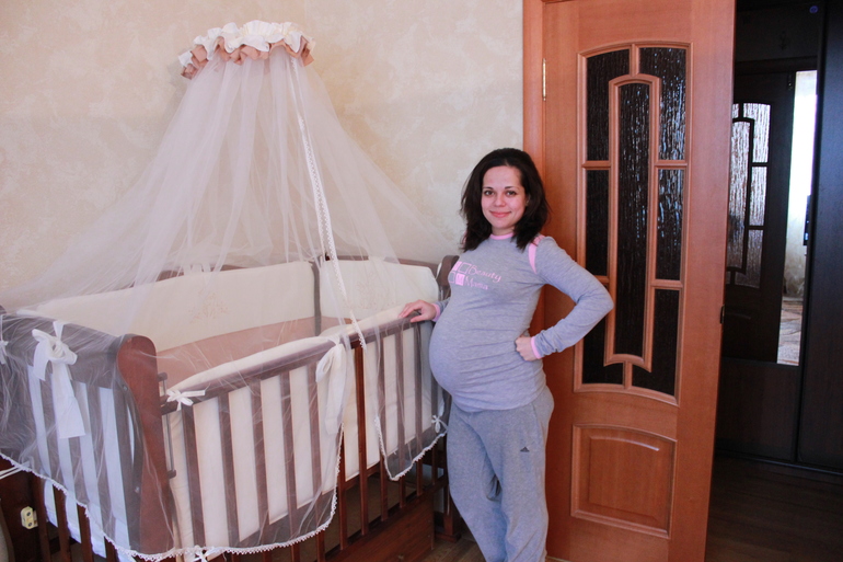 Доча, сладкая наша - вылезай!