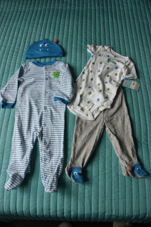 Посылочка от Carter's и OshKosh для сынули...
