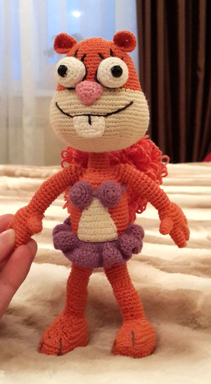 Все главные герои мультика Спонч Боб крючком!