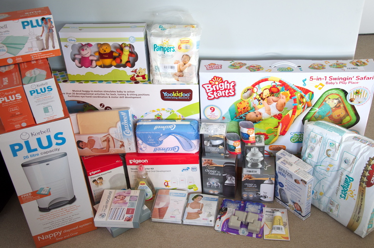 Наши первые покупки...