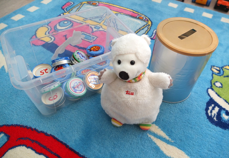 Лотерея № 24. Мишка и рыбки.