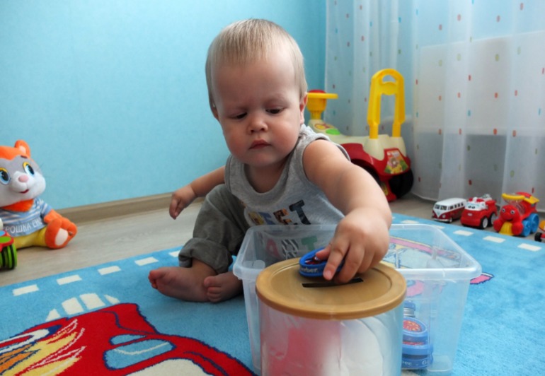 Лотерея № 24. Мишка и рыбки.