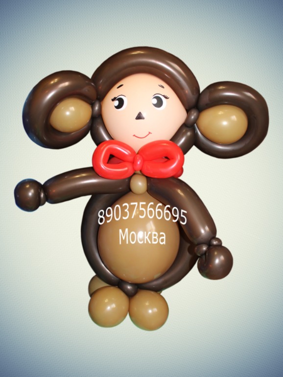 Фигуры из воздушных шаров от Shar-prezent.ru