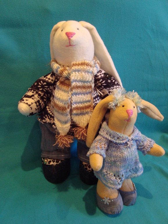 Зимние зайцы