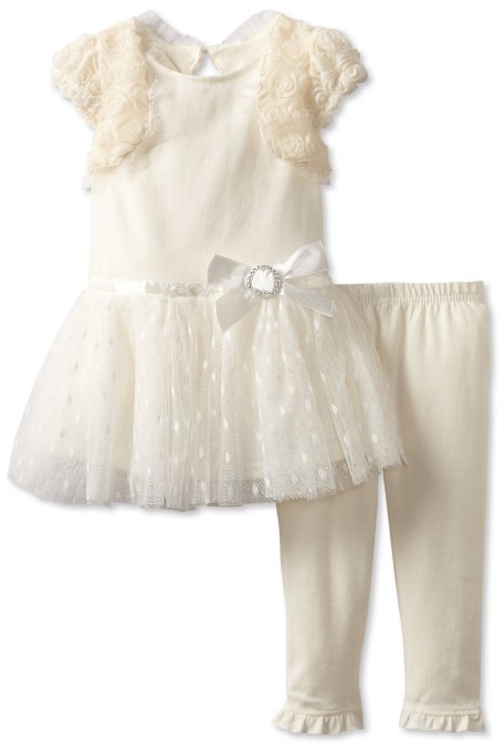 Красивые комплекты и платья для девочек от Calvin Klein, Nannette, YoungLand от 6 мес до 4х лет