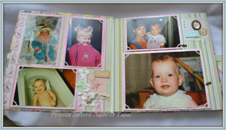 Нежный альбом для девочки на 17-ти летие