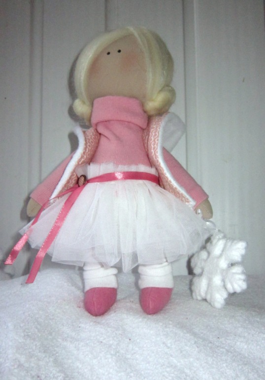 Интерьерная куколка малышка