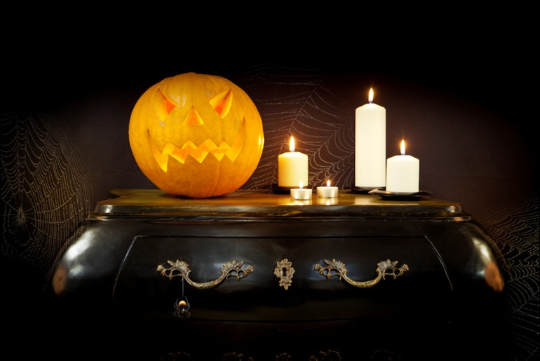 Хэллоуин - декор интерьера
