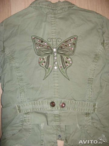 Пуховик Benetton рост 160 - 500руб. и много всего на девочку р.152-164