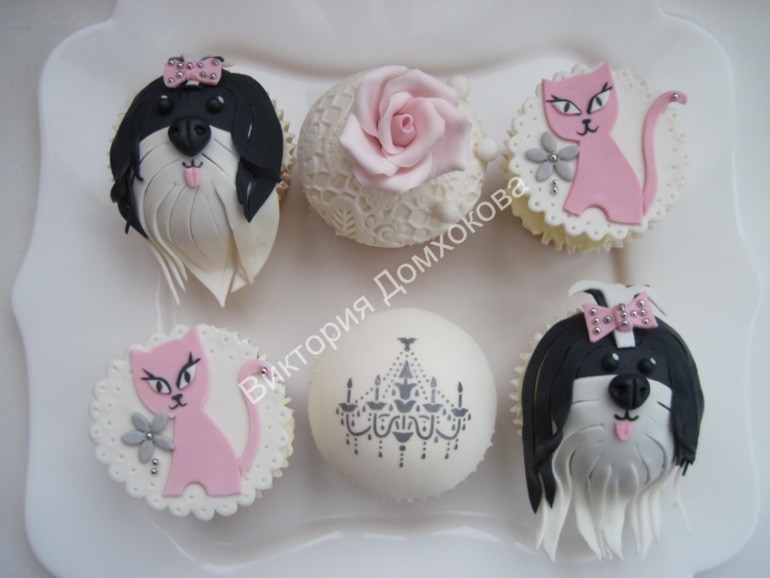 Собачки: Ши-тцу и Бульдоги ниже