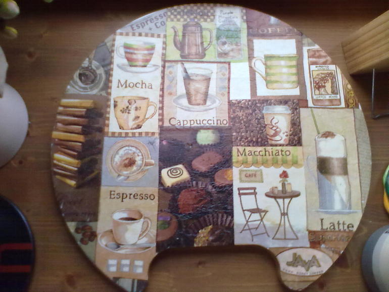 Декорация разделочной доски из Икеа