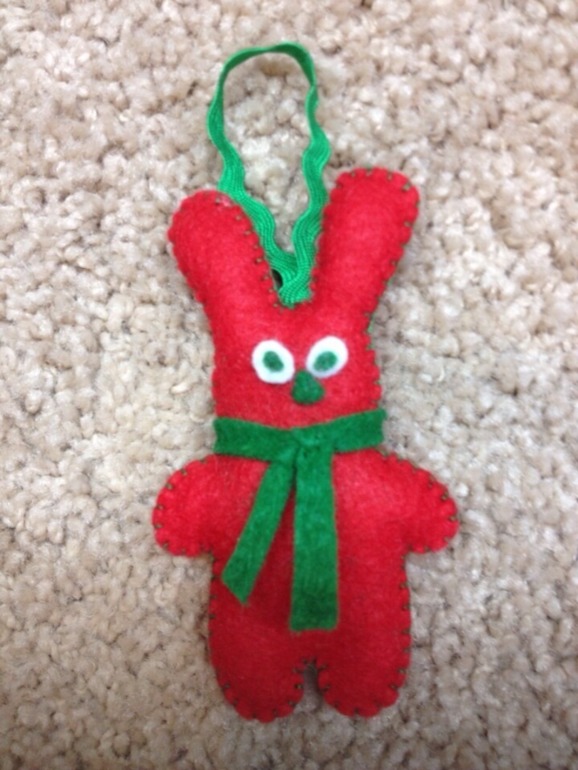 Мой первенец из фетра! С продолжением...