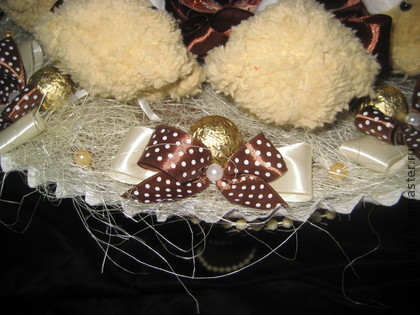 Букет из мягких игрушек "Юбилейный"