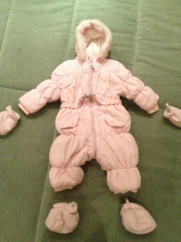 Утепленный демисезонный комбинезон Mayoral 74 см
