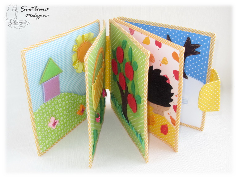 Развивающая книжка Времена года