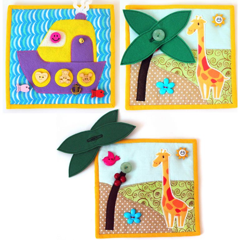 Развивающая книжка для самых маленьких