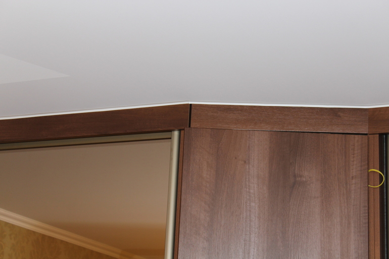 Натяжной потолок: До и После!!!