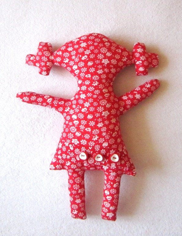 Кукла первая (кривоватая))))