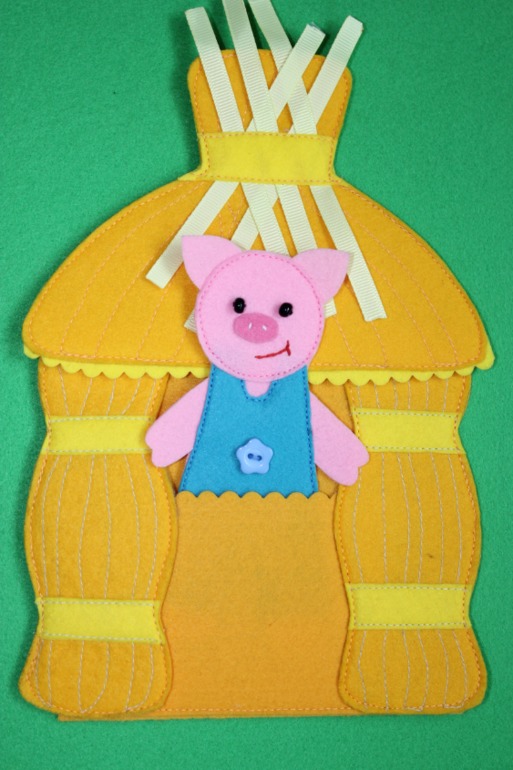 Три поросёнка.