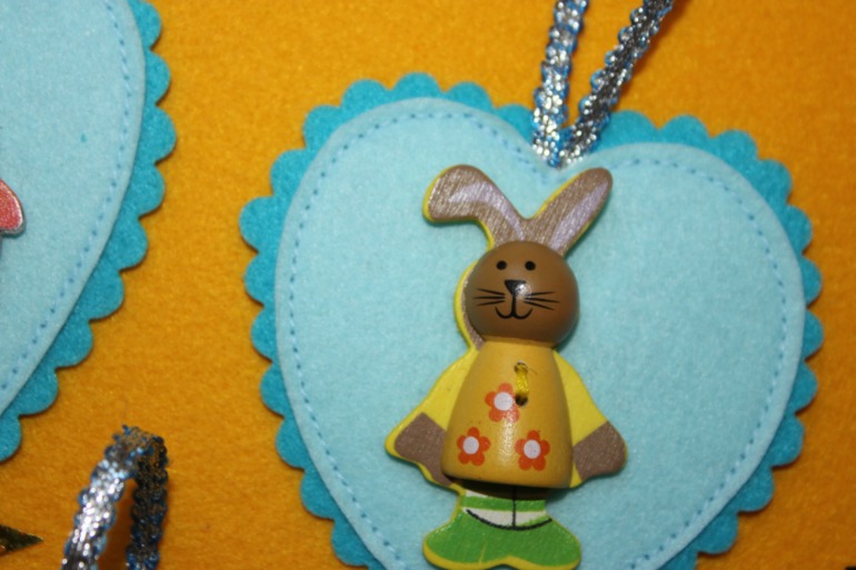 Сердечки на ёлочку.