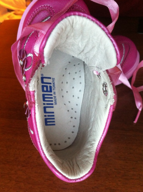 Новые ботиночки для девочки Минимен, 21 р-р, Москва