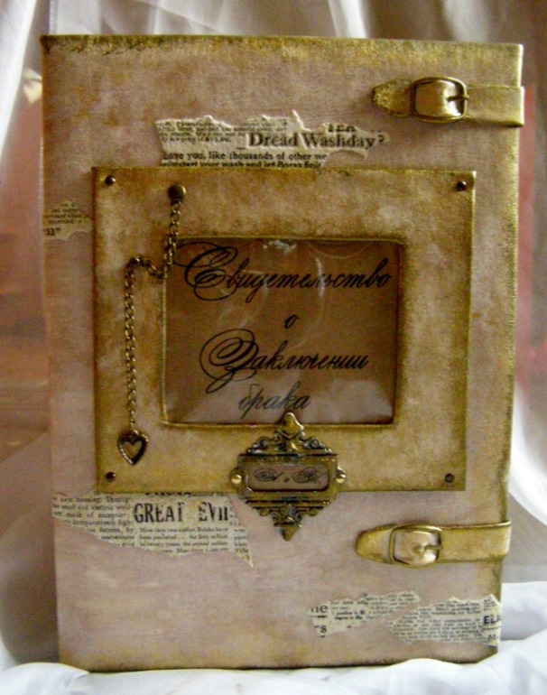 Папочка для свидетельства о браке