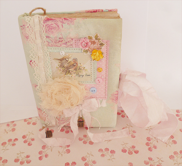 Блокнот в стиле Шебби-Шик