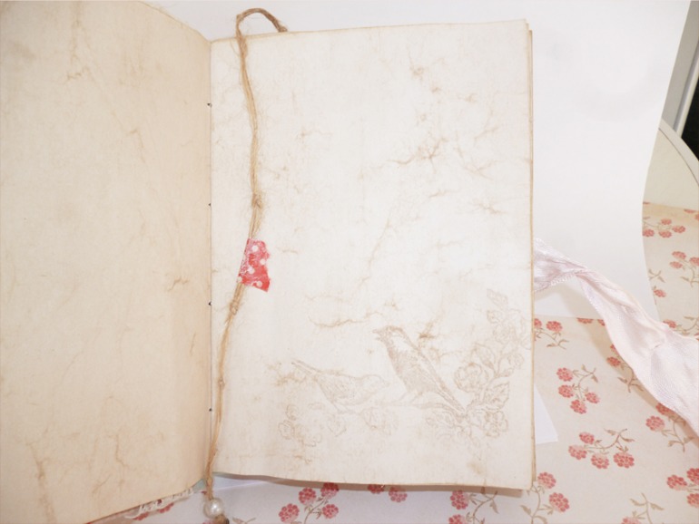 Блокнот в стиле Шебби-Шик