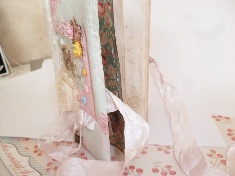 Блокнот в стиле Шебби-Шик