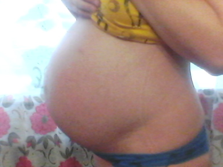 НАШ ПУЗИК В 30 НЕДЕЛЬ И 5 ДНЕЙ