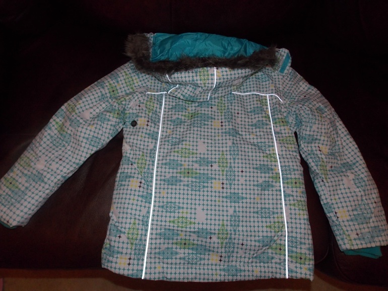 Новая горнолыжная куртка на рост 128 (1 200руб., Москва)