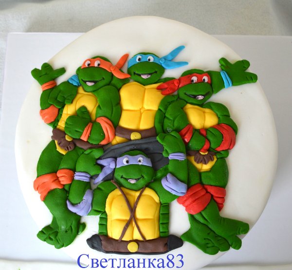 Торт для мальчика на день рождение