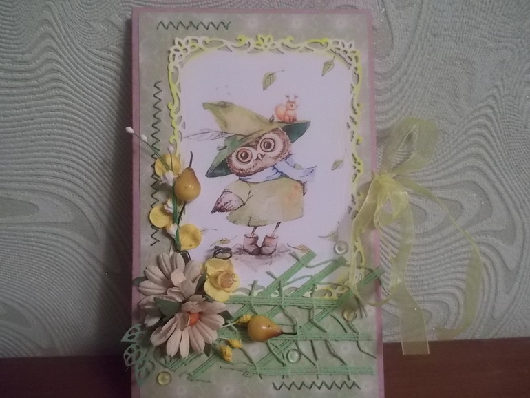 Шоколадница-открытка!