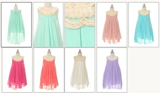 Нарядные платья для маленьких модниц!