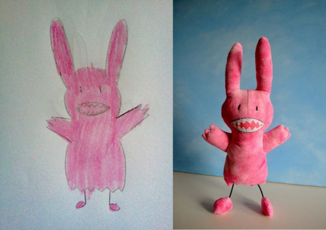 Игрушки по рисункам ваших деток!