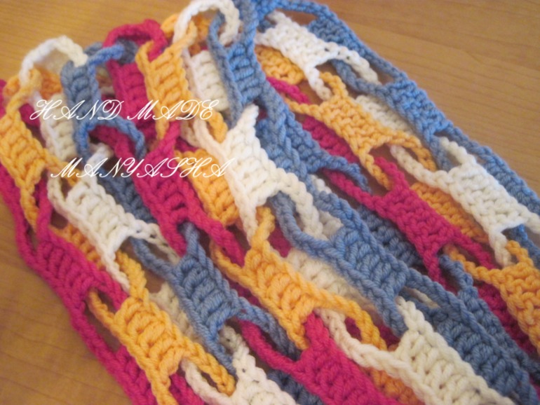 Комплект для дочки (шапка + шарф)