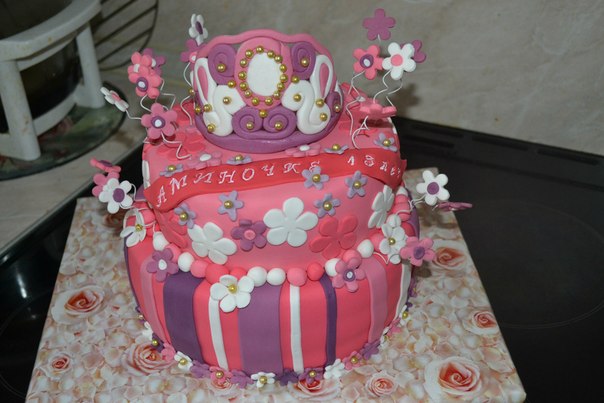 Торт с короной