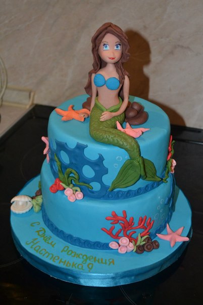 Торт Русалочка
