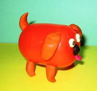 Лепим животных из киндера и пластилина