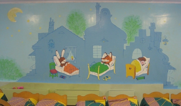 Эксклюзивная роспись в детских