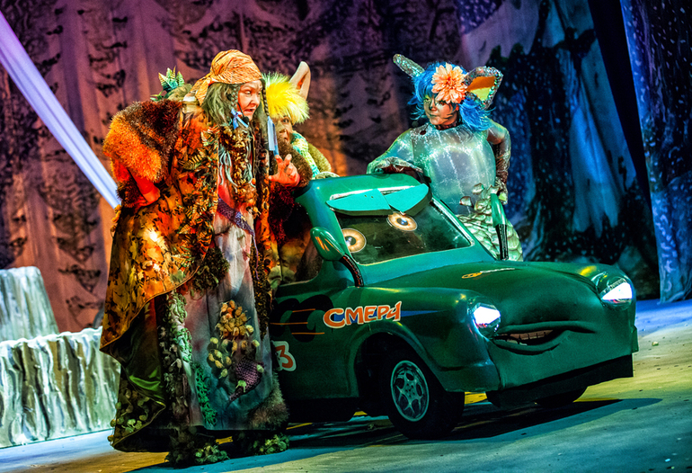 Мюзикл для детей Новогодние Гонки