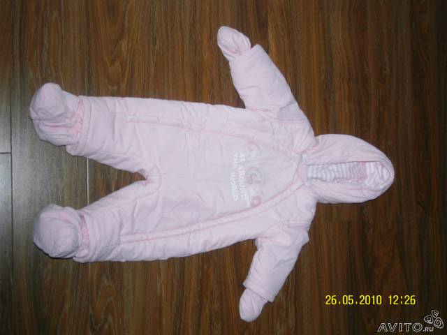 Детский зимний утепленный комбинезон Chicco