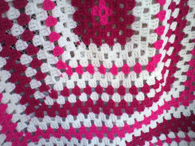 пледик розовый