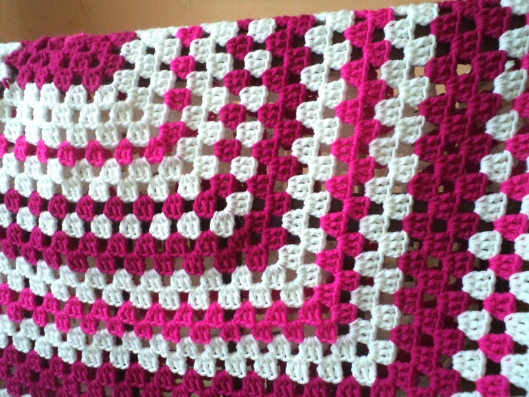 пледик розовый