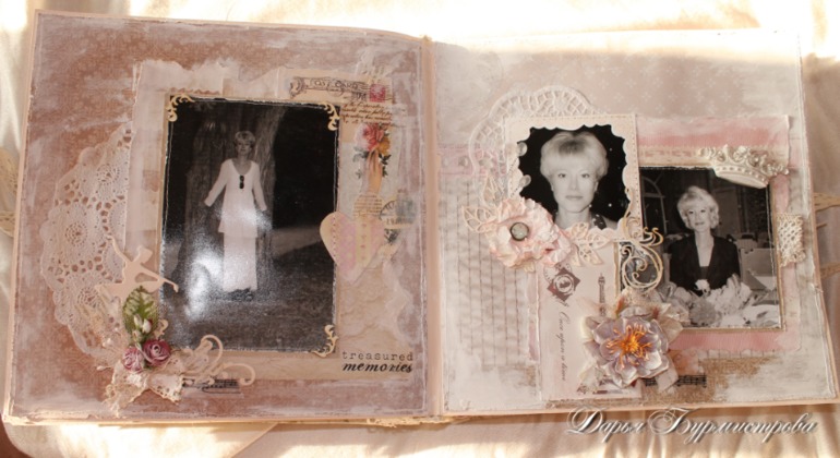 Разворот №6 СП альбом Шебби шик