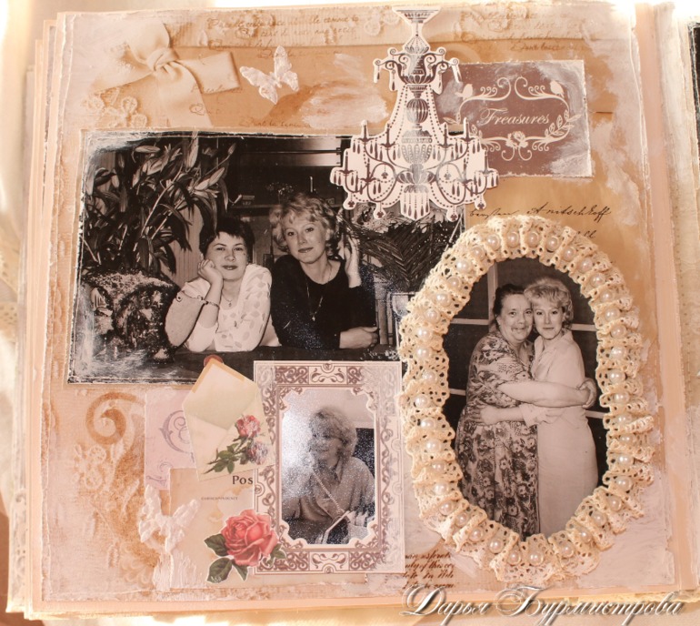 Разворот №7. СП альбом Шебби шик