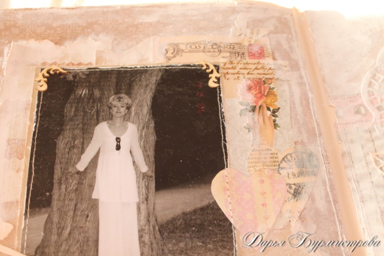 Разворот №6 СП альбом Шебби шик