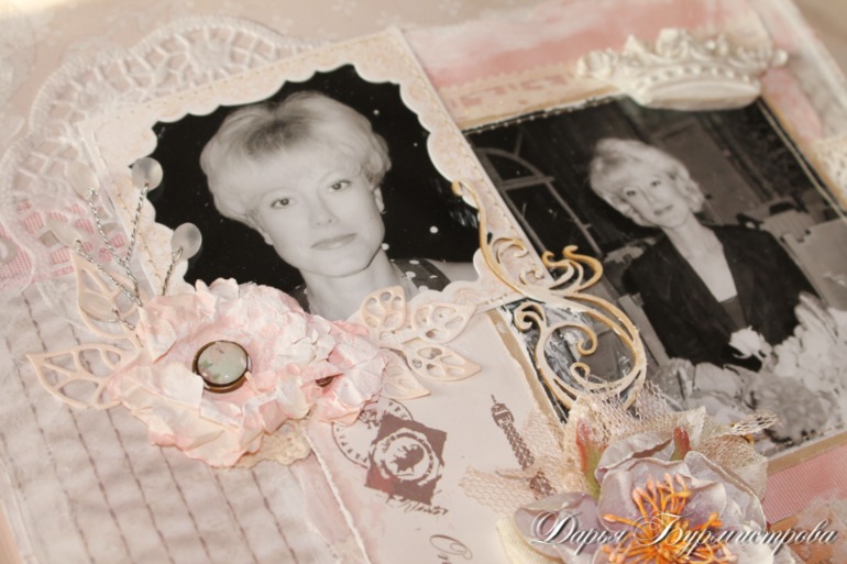 Разворот №6 СП альбом Шебби шик